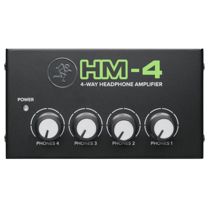 Mackie Headphone Amplifiers Mackie HM 4 4 Channel Headphone Amplifier with Single Source