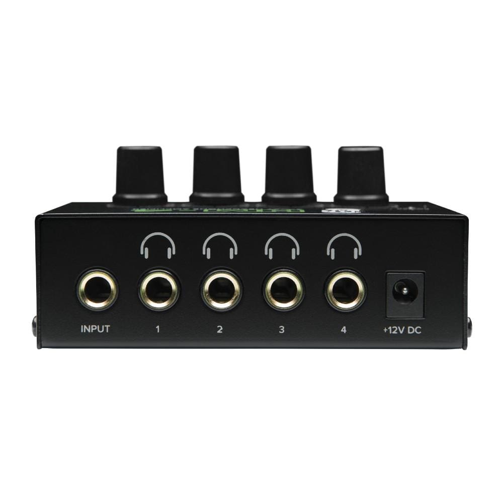 mackie headphone amplifiers mackie hm 4 4 channel headphone amplifier with single source