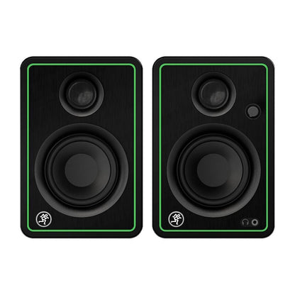 Mackie Monitor Speaker Bundles Mackie CR3X 3 Inch Reference Studio Multimedia Monitors with Isolation Foam Pad, Cables & Ebook - Pair