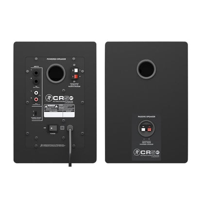 mackie monitor speaker bundles mackie cr5bt 5 inch bluetooth creative multimedia monitors with isolation pads, cables & ebook - pair
