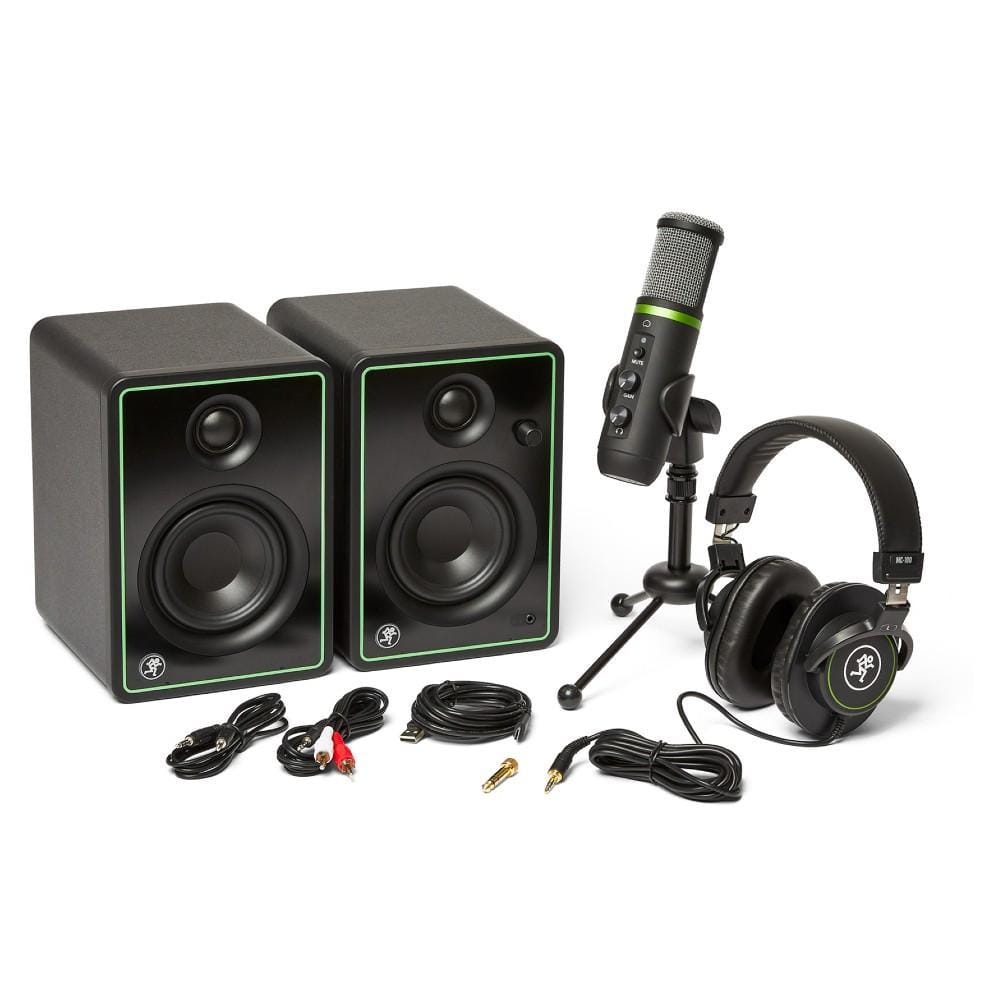 Mackie Monitor Speakers Mackie Creator Bundle Multimedia Monitor Pair and Microphone