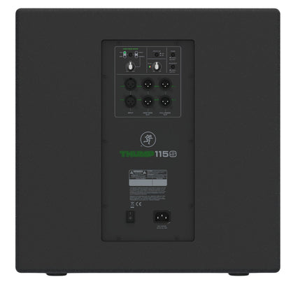 Mackie Stage Subwoofers Black Mackie Thump 115S 15” 1400W Powered Subwoofer