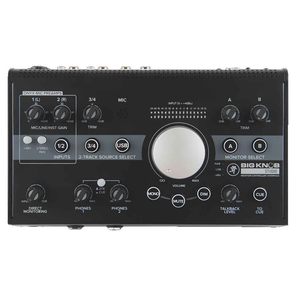 Mackie Studio Monitor Controllers Mackie Big Knob Studio Active Studio Monitor Controller