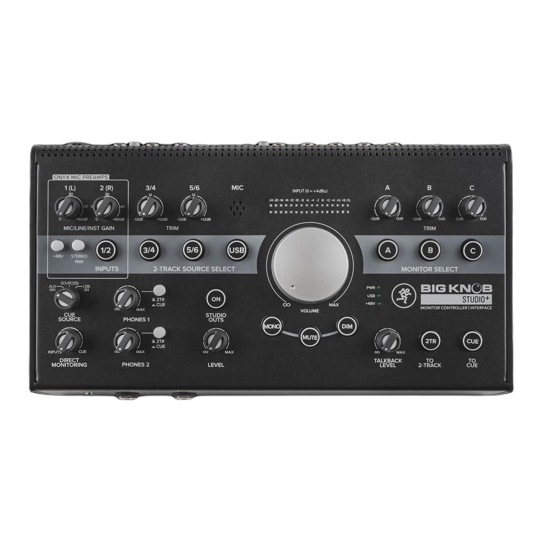 Mackie Studio Monitor Controllers Mackie Big Knob Studio Plus Studio Monitor Controller