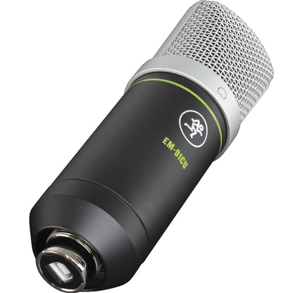 Mackie USB Microphones Black Mackie EM-91CU Large Diaphragm USB Condenser Microphone