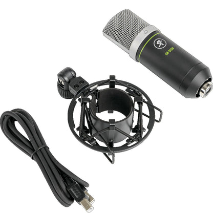 Mackie USB Microphones Black Mackie EM-91CU Large Diaphragm USB Condenser Microphone