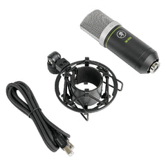 Mackie USB Microphones Black Mackie EM-91CU Large Diaphragm USB Condenser Microphone
