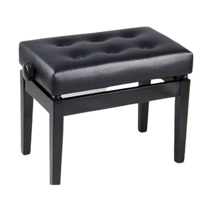 magnum piano benches magnum vch-pbench-200b piano bench - black polish