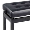 Magnum Piano Benches Magnum VCH-PBENCH-200B Piano Bench - Black Polish