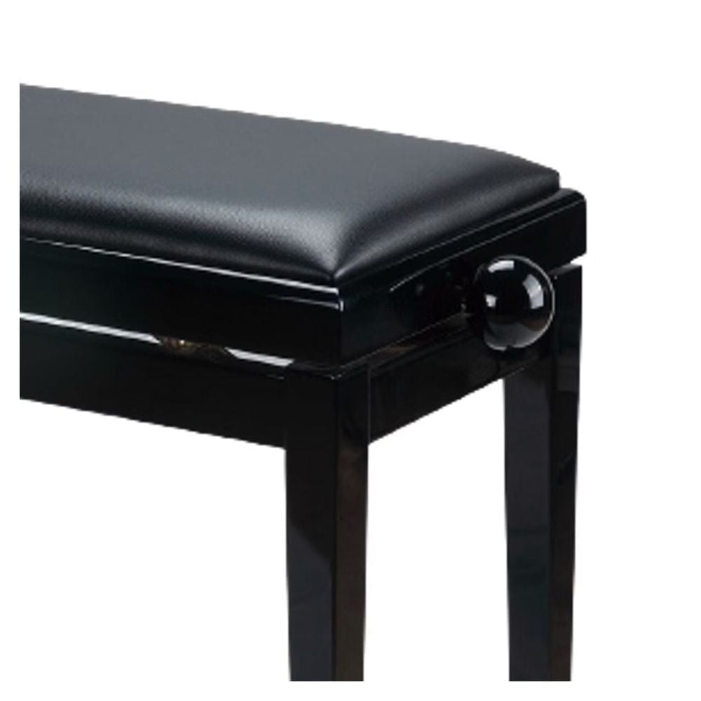 magnum piano benches magnum vch-pbench-210b piano bench - black matt