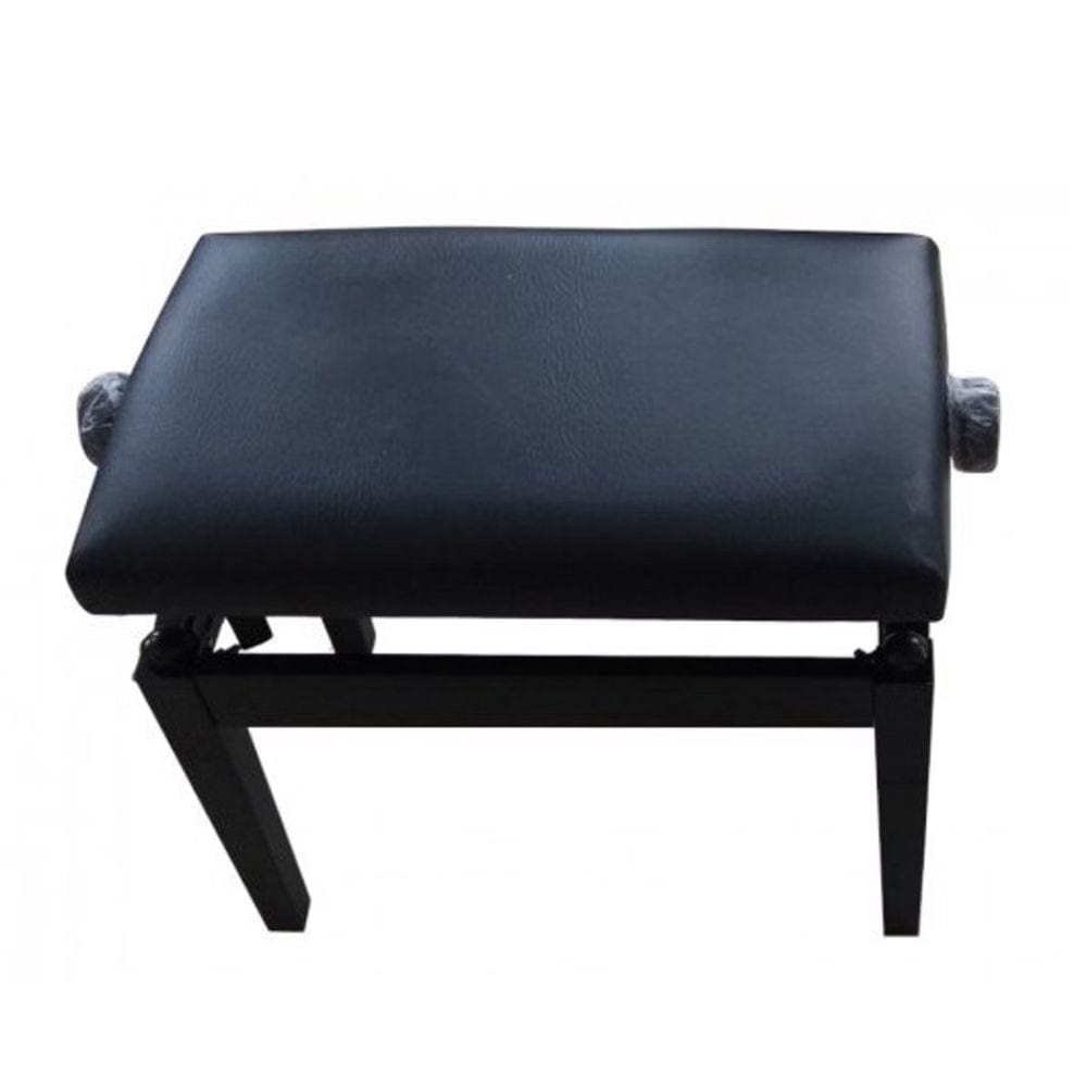 magnum piano benches magnum vch-pbench-210b piano bench - black matt