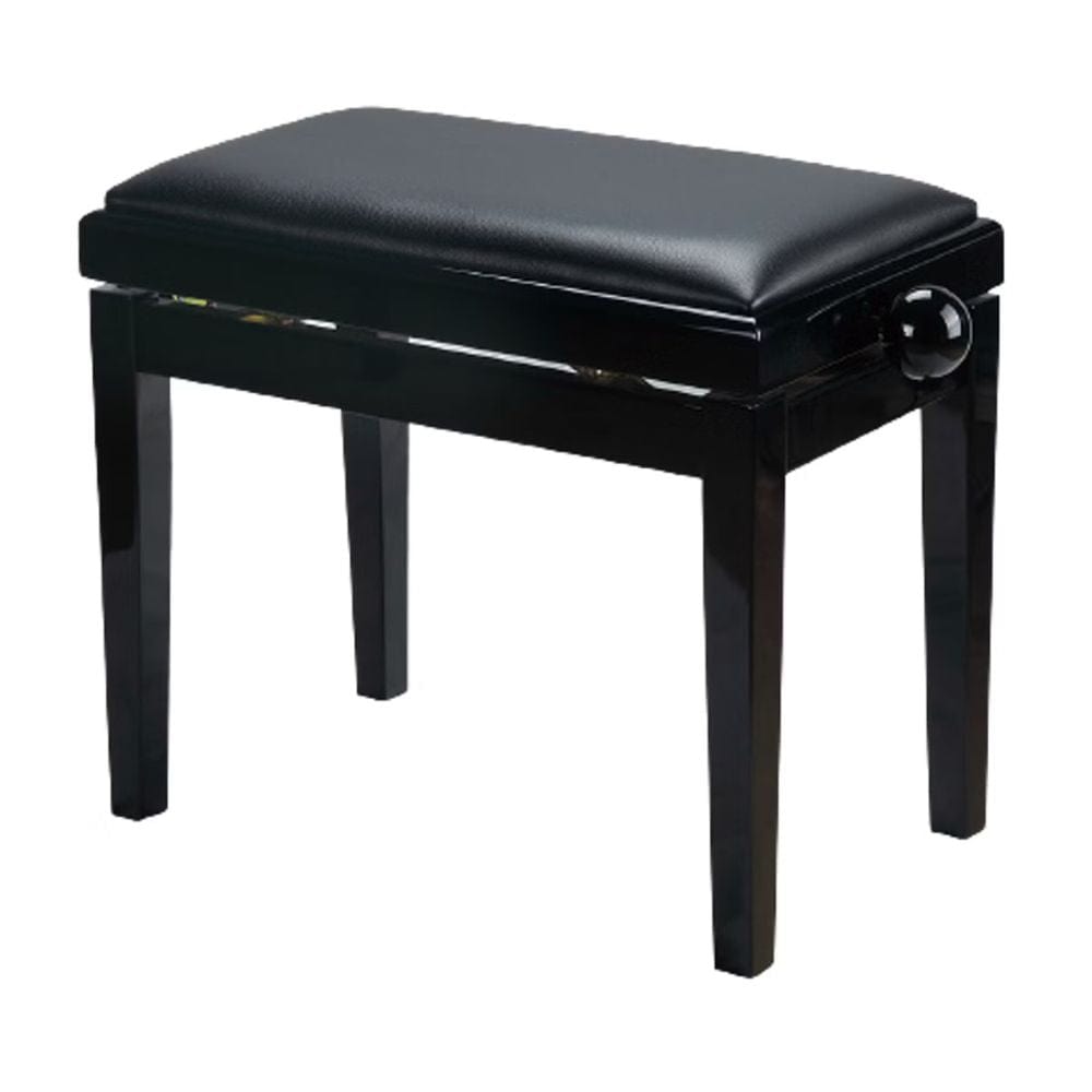 magnum piano benches magnum vch-pbench-210b piano bench - black matt