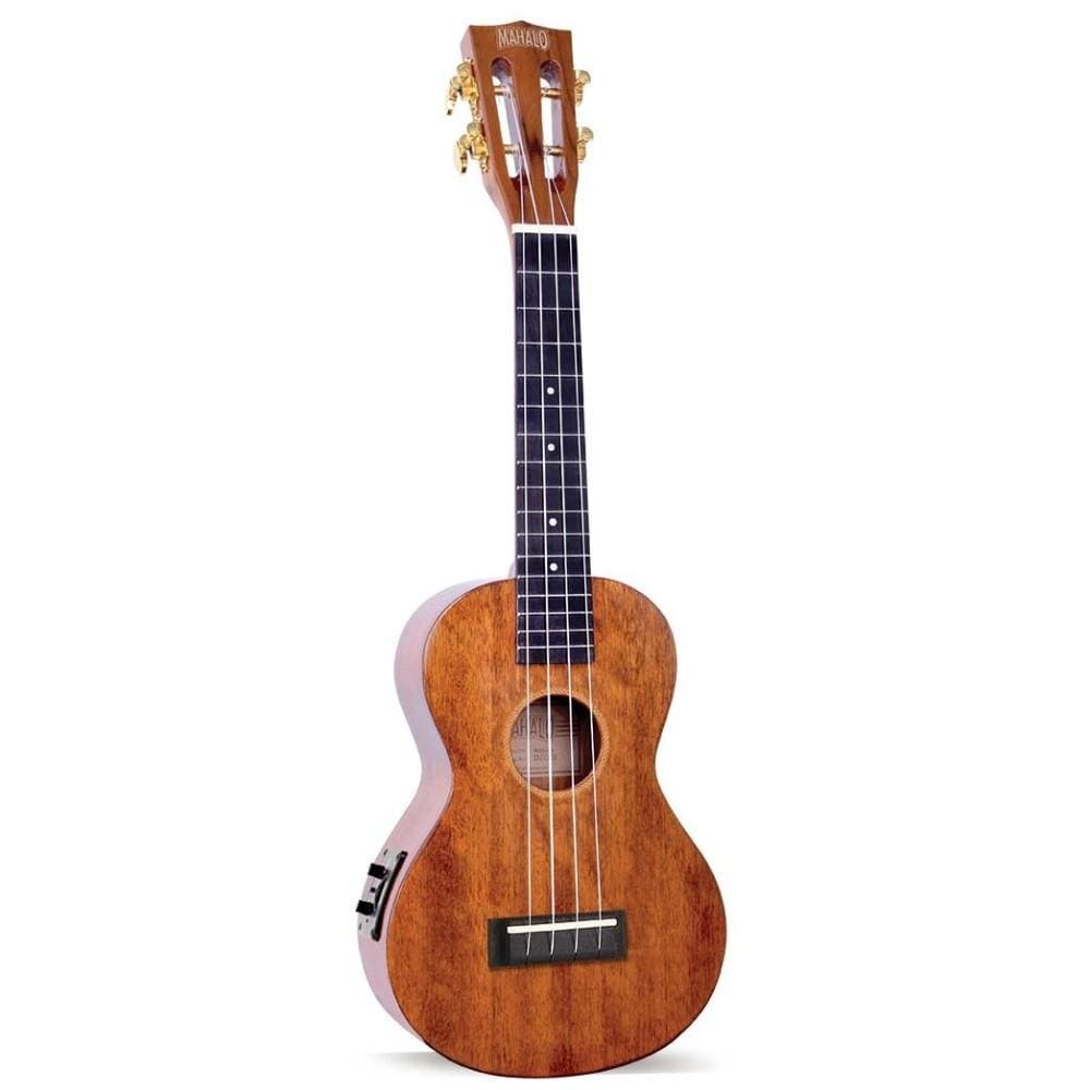 Mahalo Concert Ukuleles Mahalo MJ2CEVNA Concert Semi Electric Ukulele- Natural