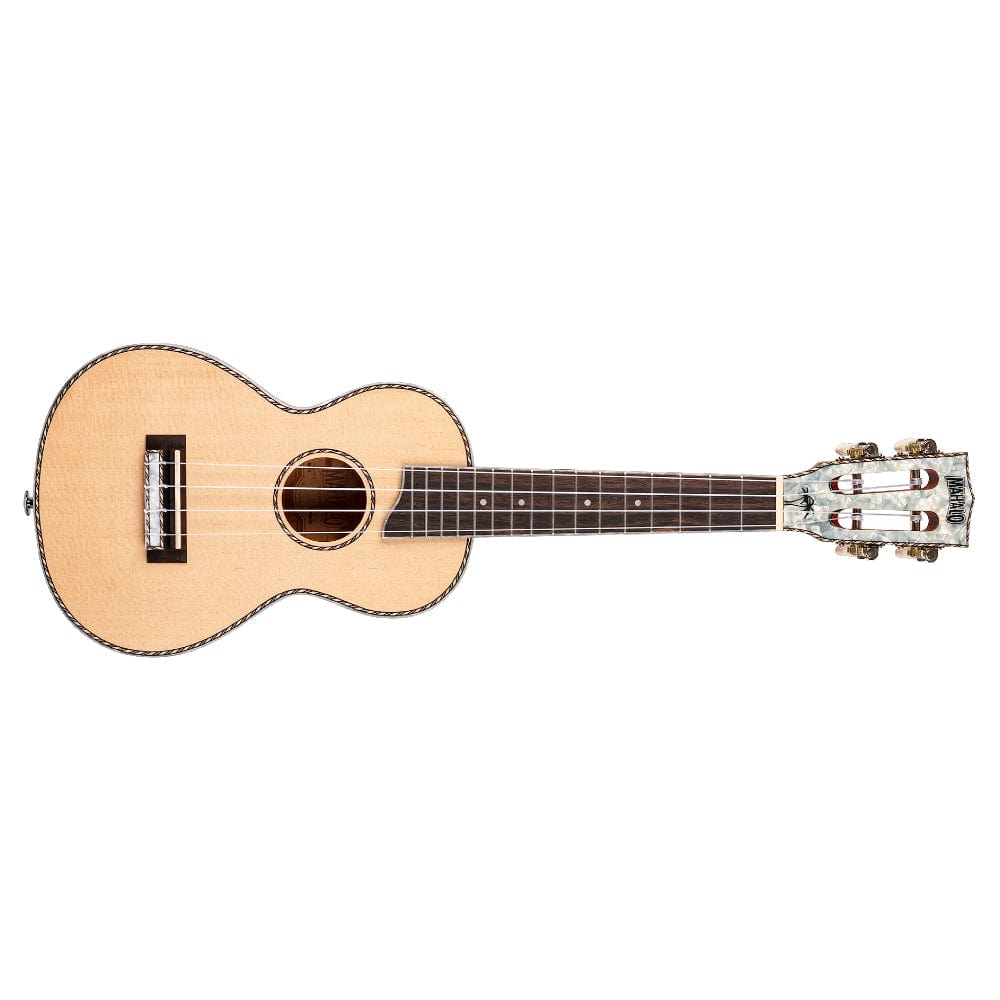 Mahalo Concert Ukuleles Natural Mahalo Pearl Series Electro Acoustic Concert Ukulele With Bag
