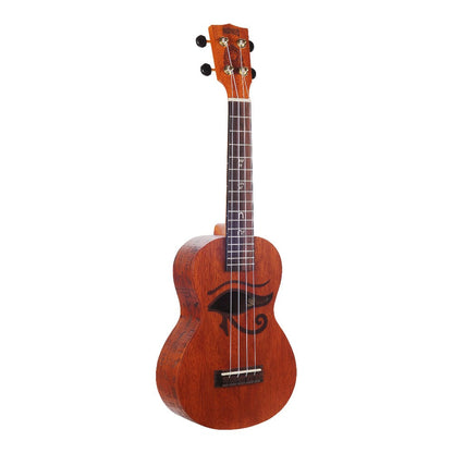 Mahalo Concert Ukuleles Pharaoh Mahalo Artist Elite Series Laser Engraved Concert Ukulele With Bag