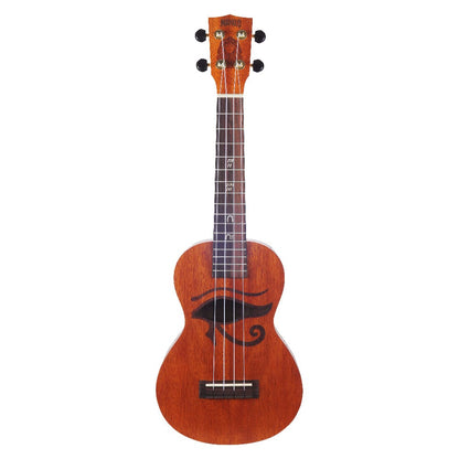 Mahalo Concert Ukuleles Pharaoh Mahalo Artist Elite Series Laser Engraved Concert Ukulele With Bag