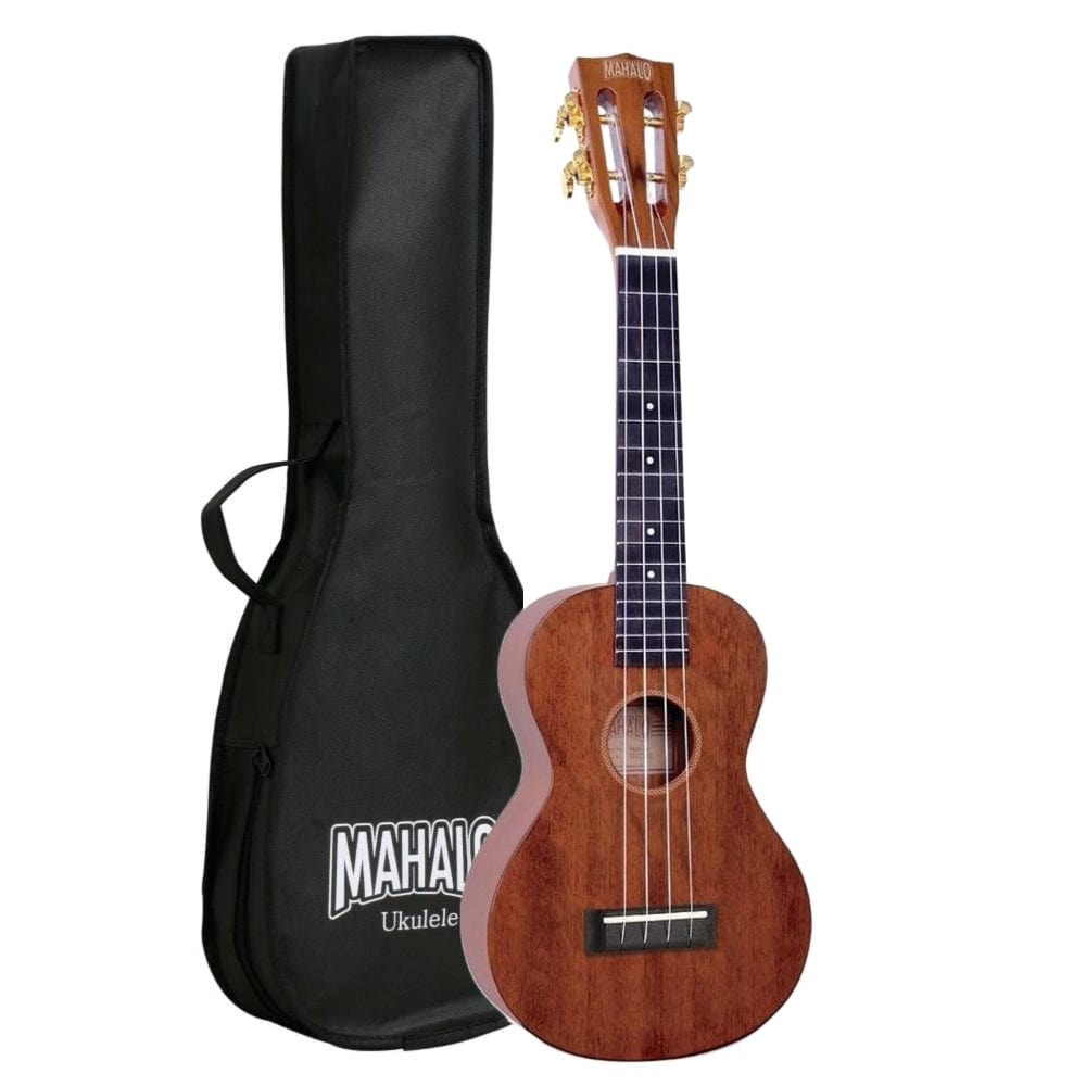 Mahalo Concert Ukuleles Vintage Natural Mahalo Java Series Concert Ukulele With Bag