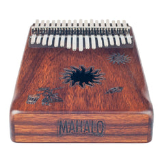 Mahalo Hand Percussions Tropical Mahalo Graphic Art Design Kalimba
