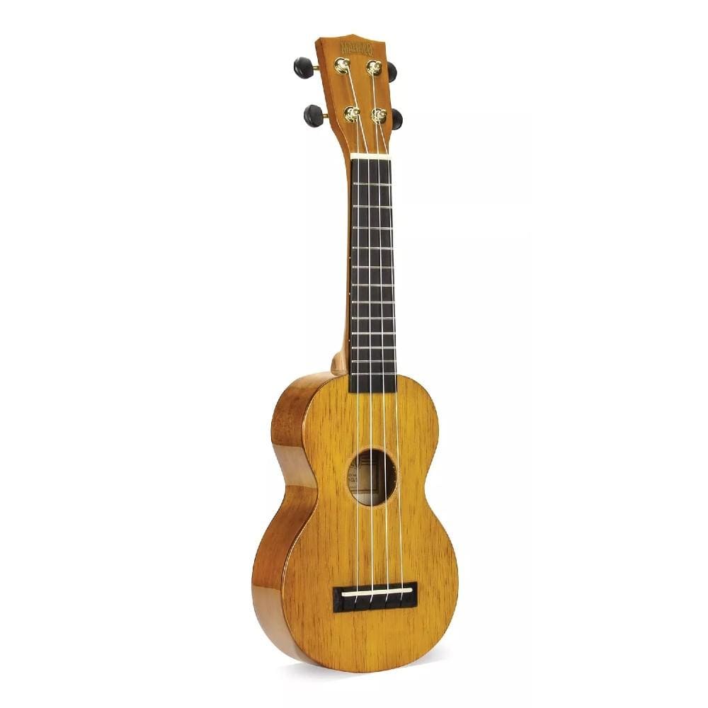 mahalo soprano ukuleles mahalo mh1 hano series soprano ukulele with bag  #color_vintage-natural