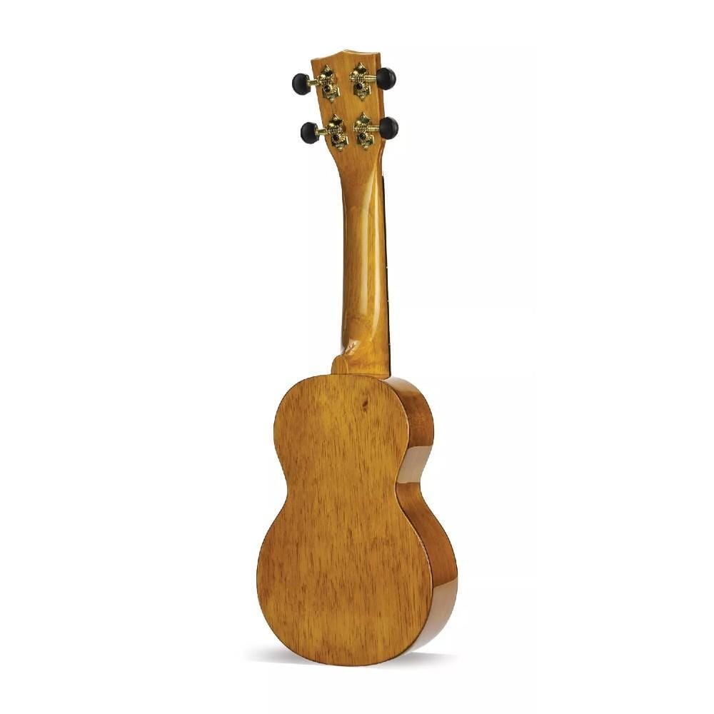 mahalo soprano ukuleles mahalo mh1 hano series soprano ukulele with bag  #color_vintage-natural