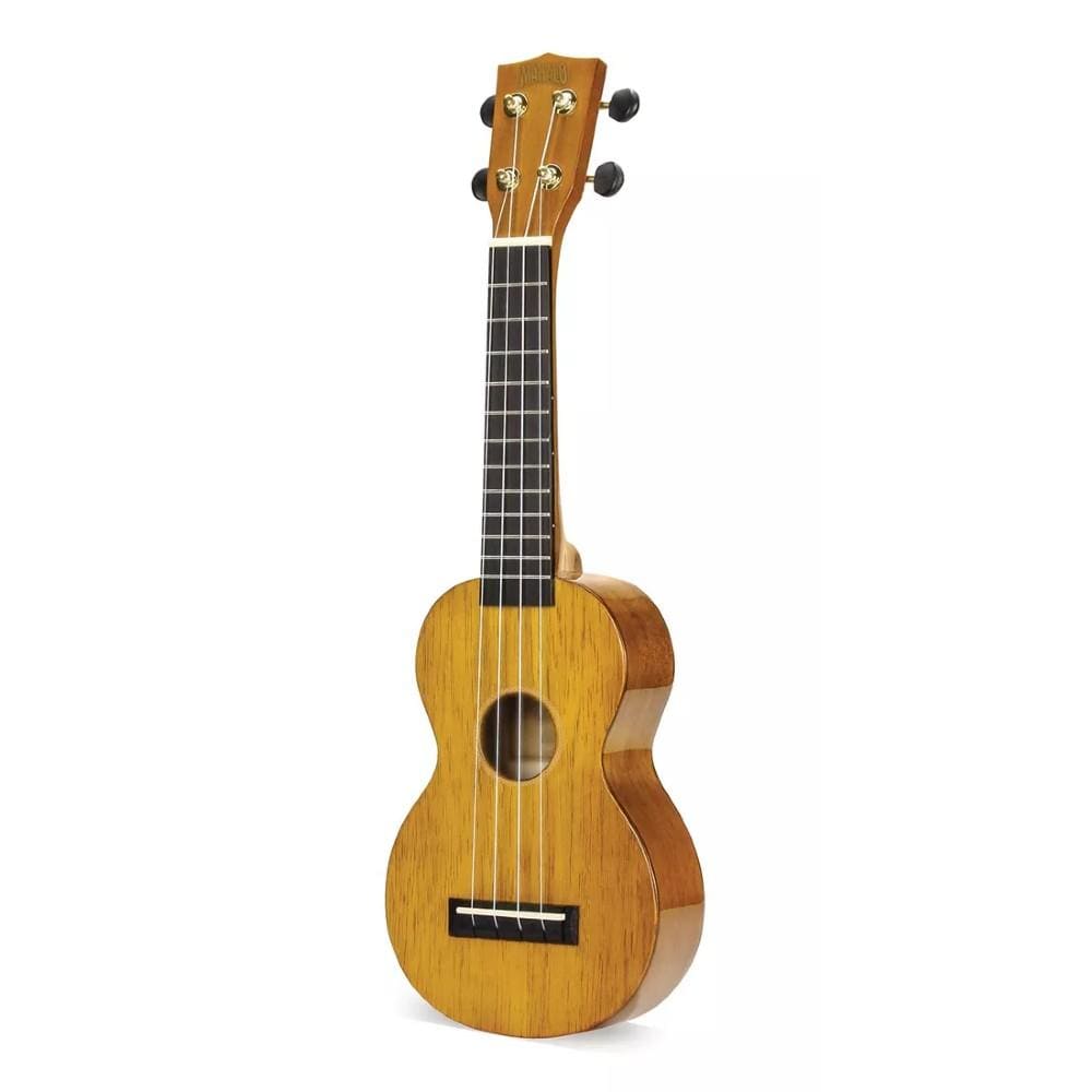 mahalo soprano ukuleles mahalo mh1 hano series soprano ukulele with bag  #color_vintage-natural