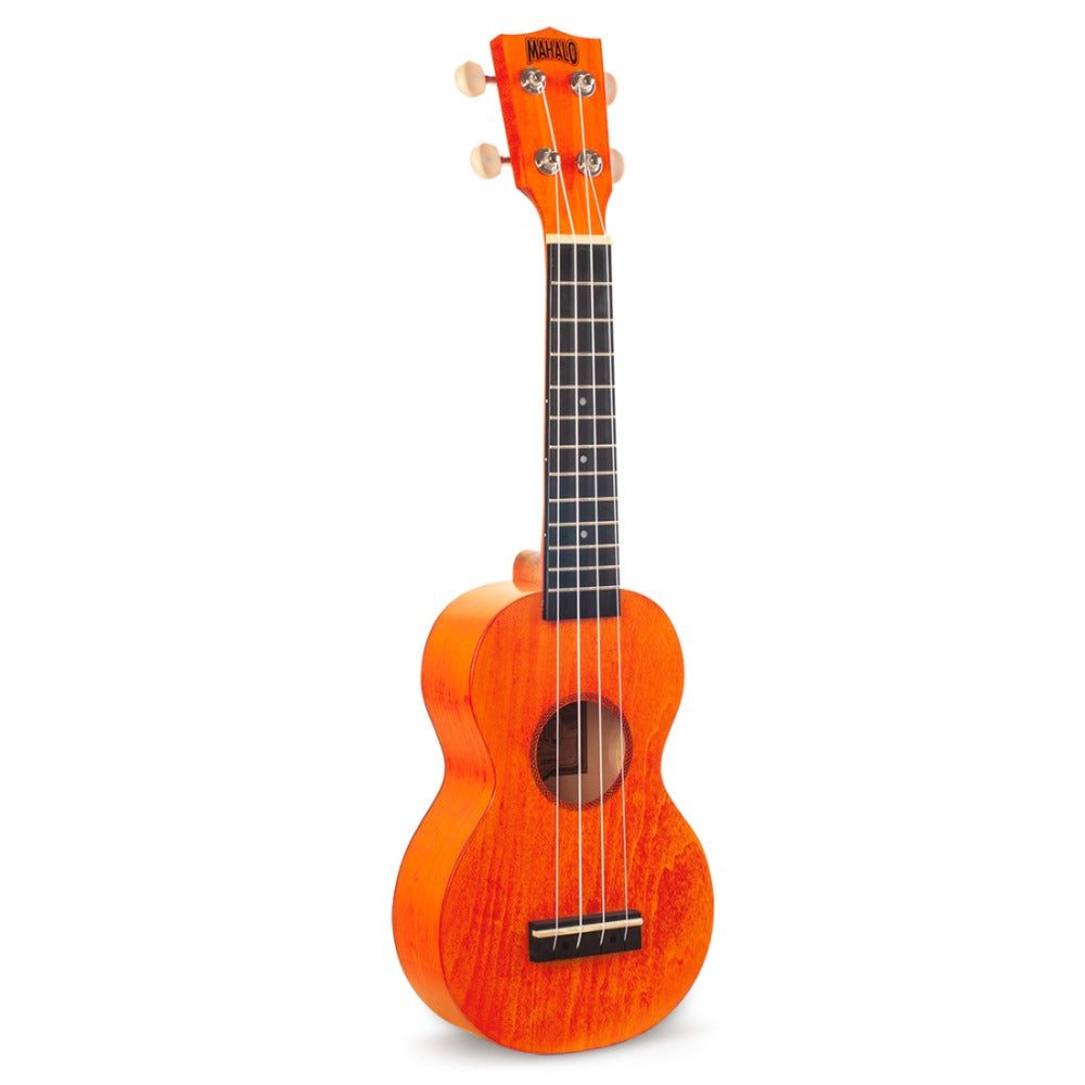 Mahalo Soprano Ukuleles Orange Sunset Mahalo ML1 Island Series Soprano Ukulele #color_orange-sunset