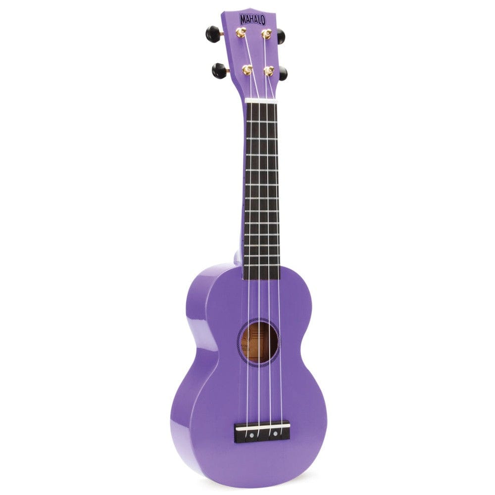 mahalo soprano ukuleles purple mahalo mr1 rainbow series soprano ukulele with bag   #color_purple