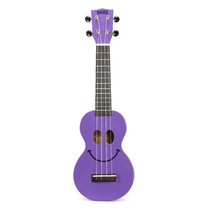 Mahalo Soprano Ukuleles Purple Mahalo U-Smile Series Soprano Ukulele With Bag