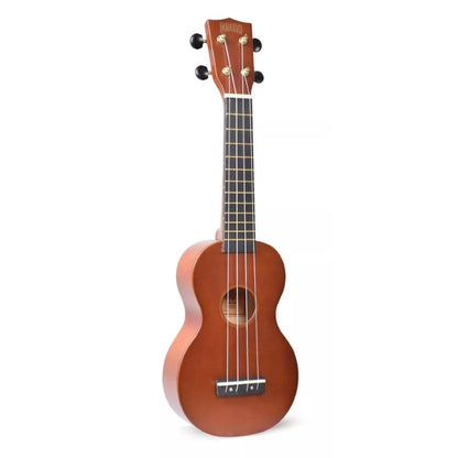 mahalo soprano ukuleles transparent brown mahalo rainbow series learn 2 play soprano ukulele pack   