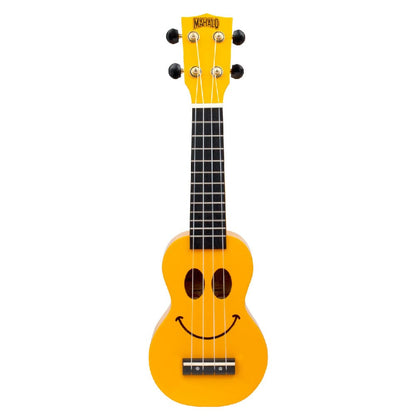 Mahalo Soprano Ukuleles Yellow Mahalo U-Smile Series Sopranino Soprano Ukulele With Bag
