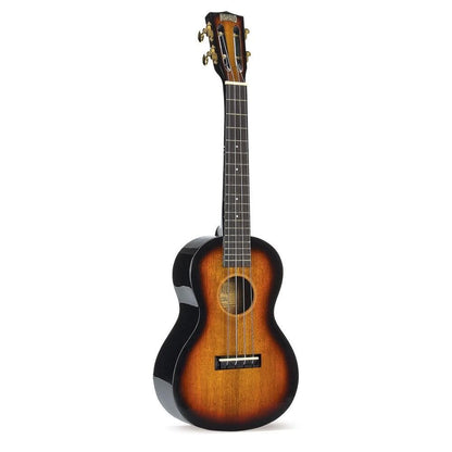 mahalo tenor ukuleles 3 tone sunburst mahalo java series tenor ukulele with bag      