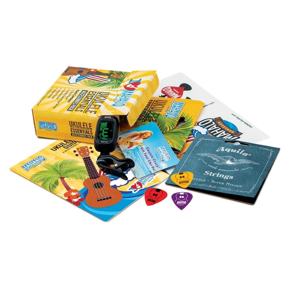mahalo ukulele accessories mahalo mzk1 essential accessory pack