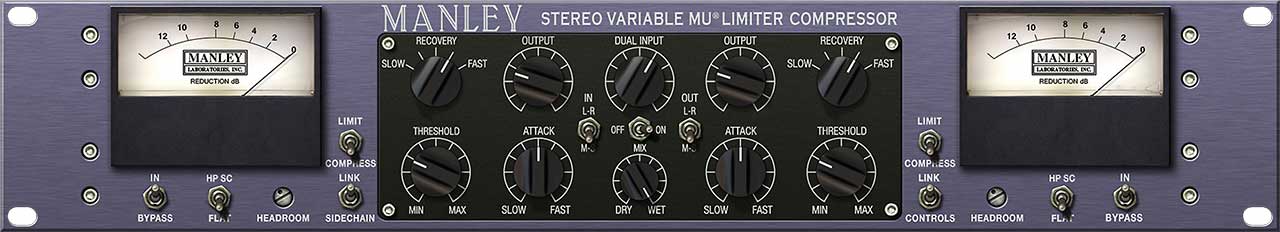UAD Manley Variable Mu Limiter Compressor: Compressor Plugin
