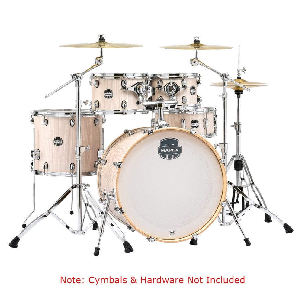 mapex acoustic drum kits bonewood mapex ma529sfkw mars series 5 pcs hybrid drum shell pack    #color_bonewood