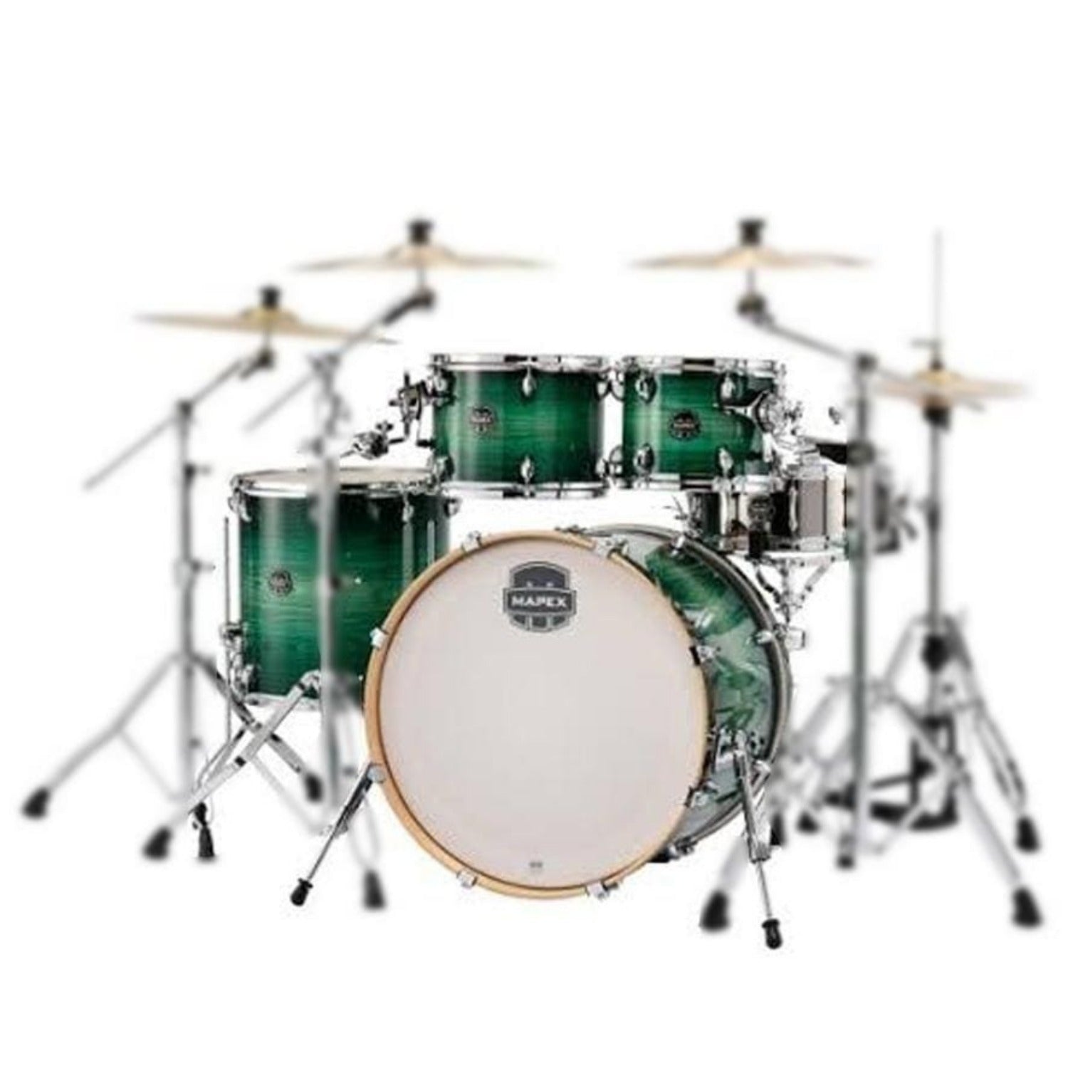 Mapex Acoustic Drum Kits Emerald Burst / Chrome Mapex Armory AR529S 5-Piece Shell Acoustic Drumkit