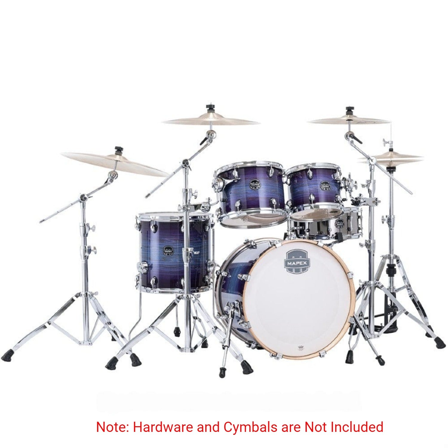 Mapex Acoustic Drum Kits Mapex AR504S Armory Series Shell Pack Acoustic Drum Kit