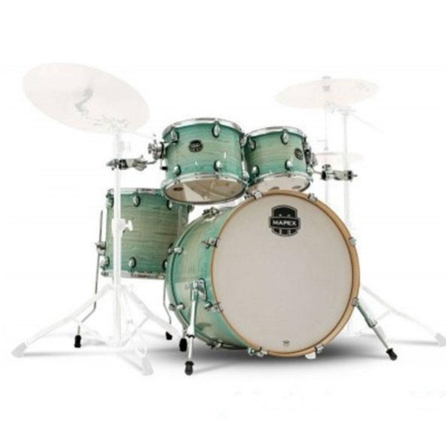 Mapex Acoustic Drum Kits Mapex AR504S Armory Series Shell Pack Acoustic Drum Kit