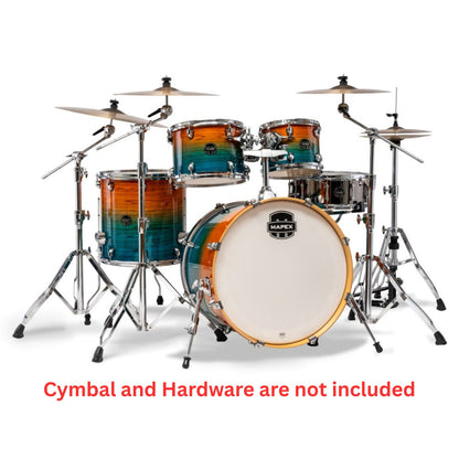 Mapex Acoustic Drum Kits Mapex Armory Series 5 Pcs Hybrid Rock Shell Pack Acoustic Drum Kit 
