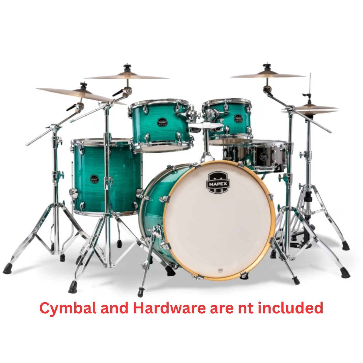 Mapex Acoustic Drum Kits Mapex Armory Series 5 Pcs Hybrid Shell Pack Acoustic Drum Kit 