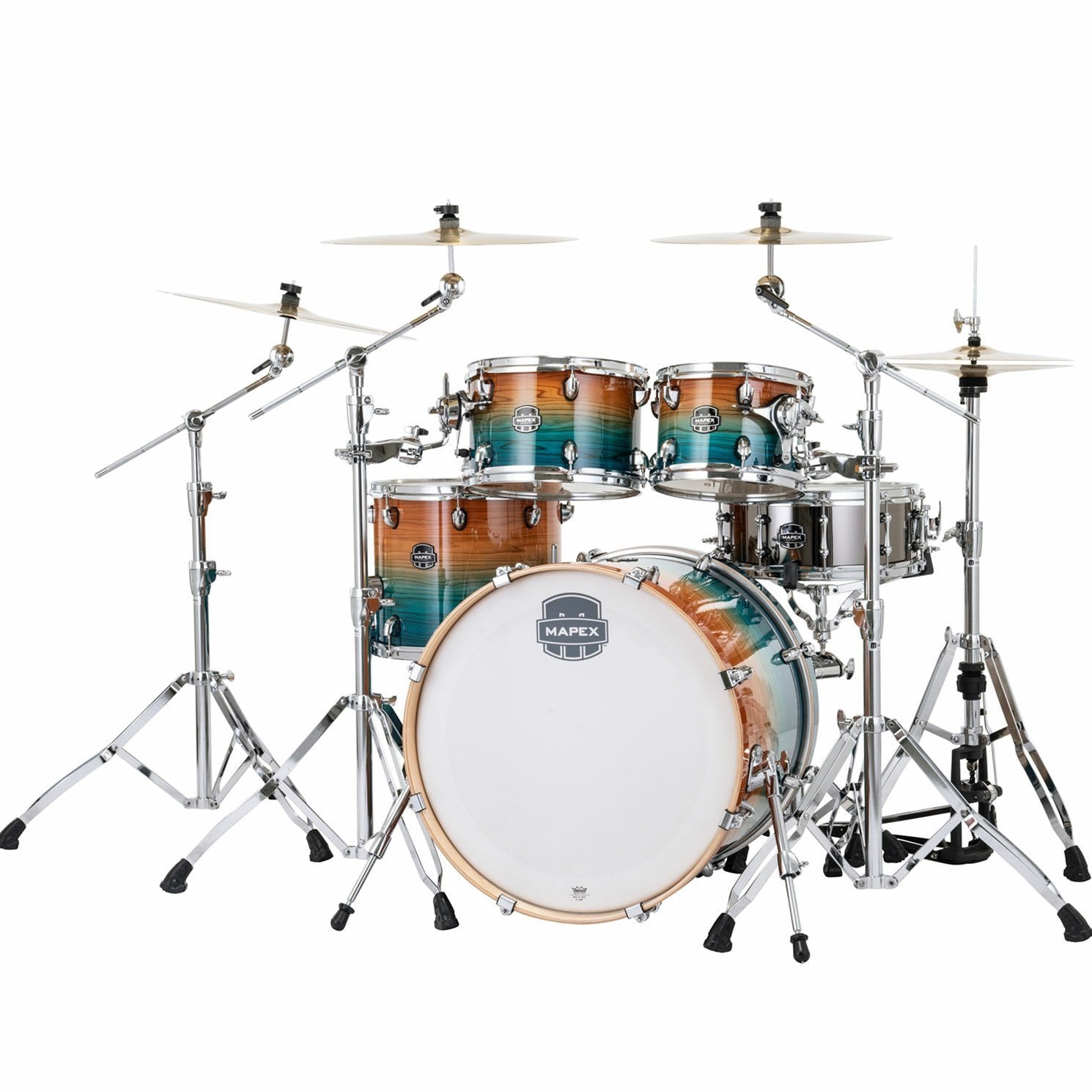 Mapex Acoustic Drum Kits Mapex Armory Series 5 Piece Hybrid Shell Pack Drum Set