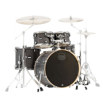 mapex acoustic drum kits mapex ma529sfgw mars series 5pc rock shell pack - smokewood finish