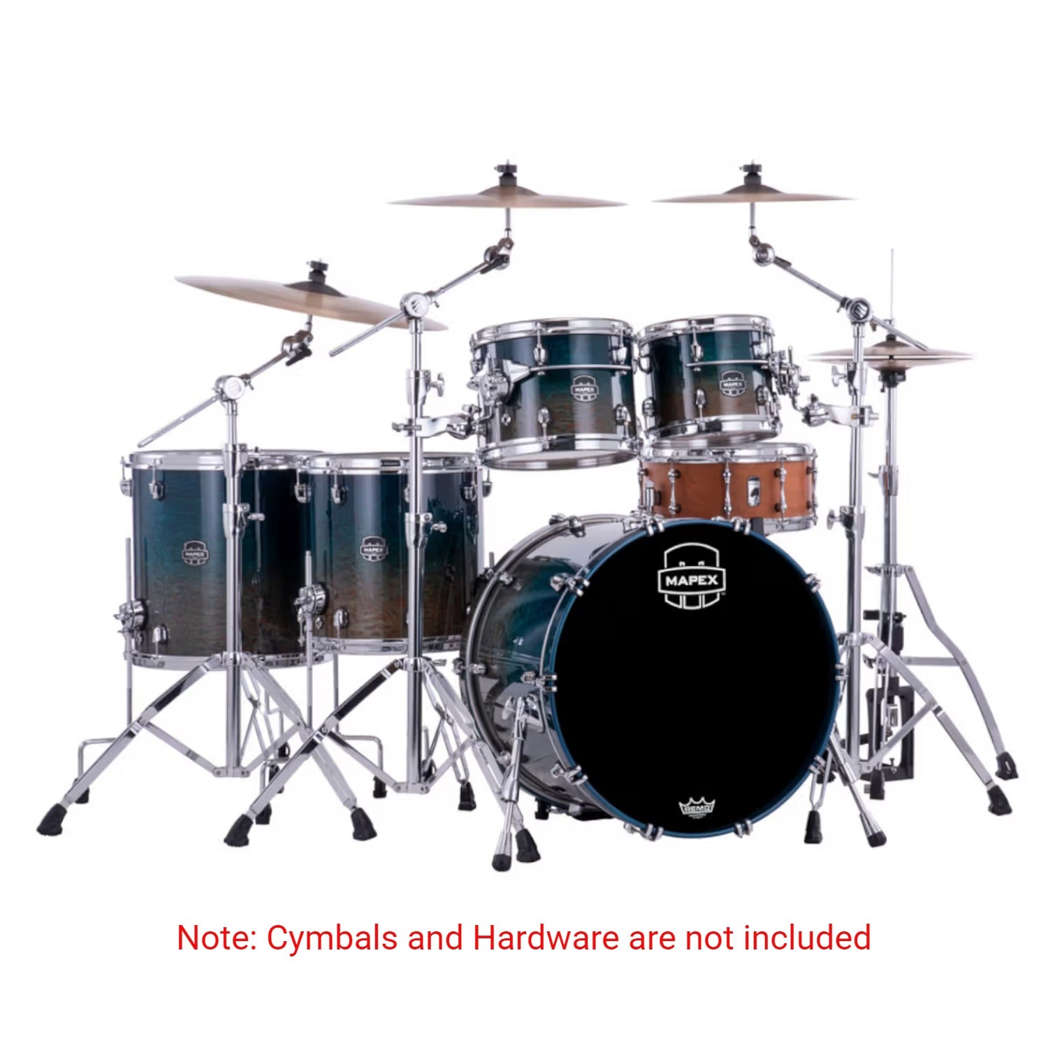 Mapex Acoustic Drum Kits Mapex Saturn Evolution 5 Piece Shell Pack Acoustic Drum Kit