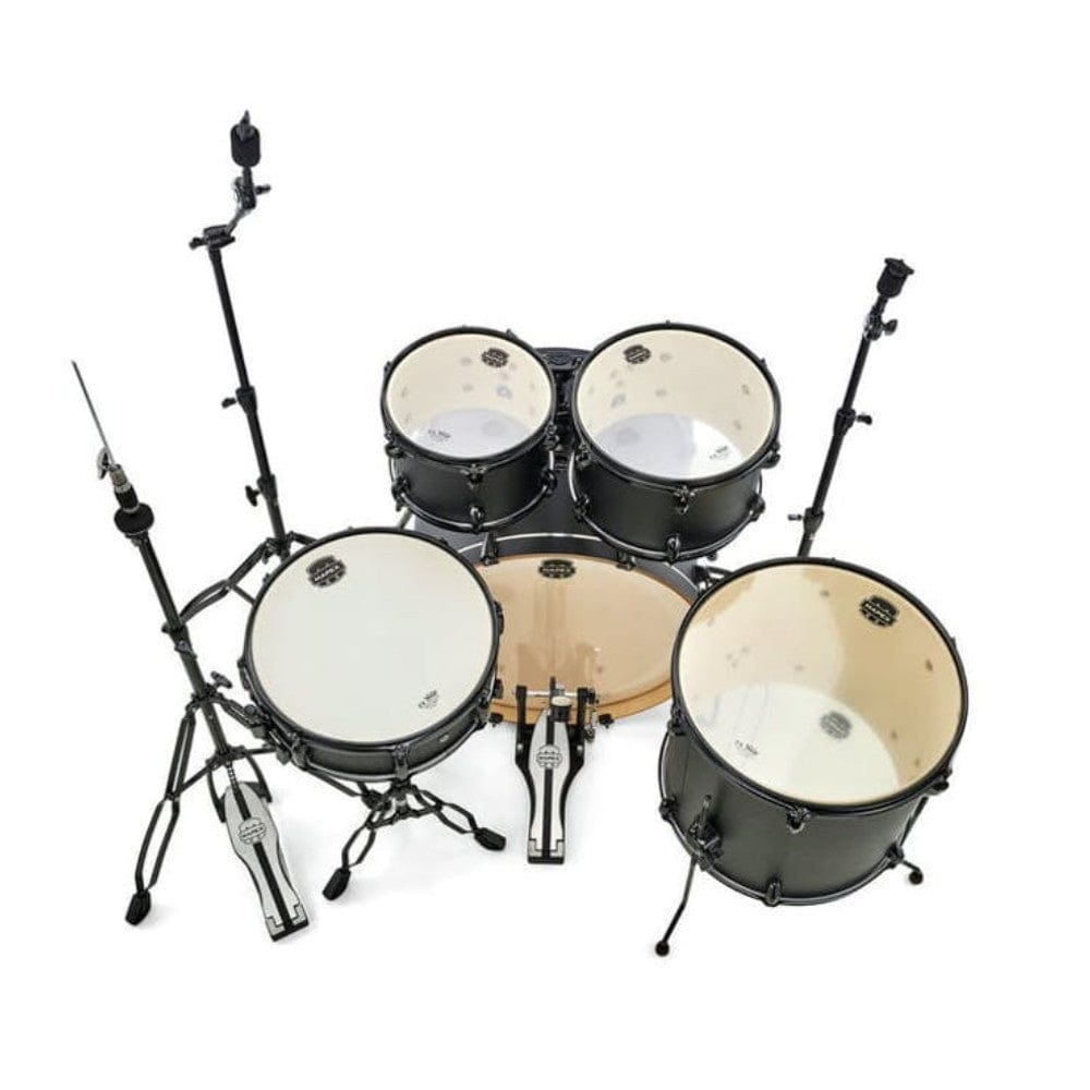 mapex acoustic drum kits mapex st5295f storm rock 5-piece acoustic drum kit with hardware    #color_deep-black---iz