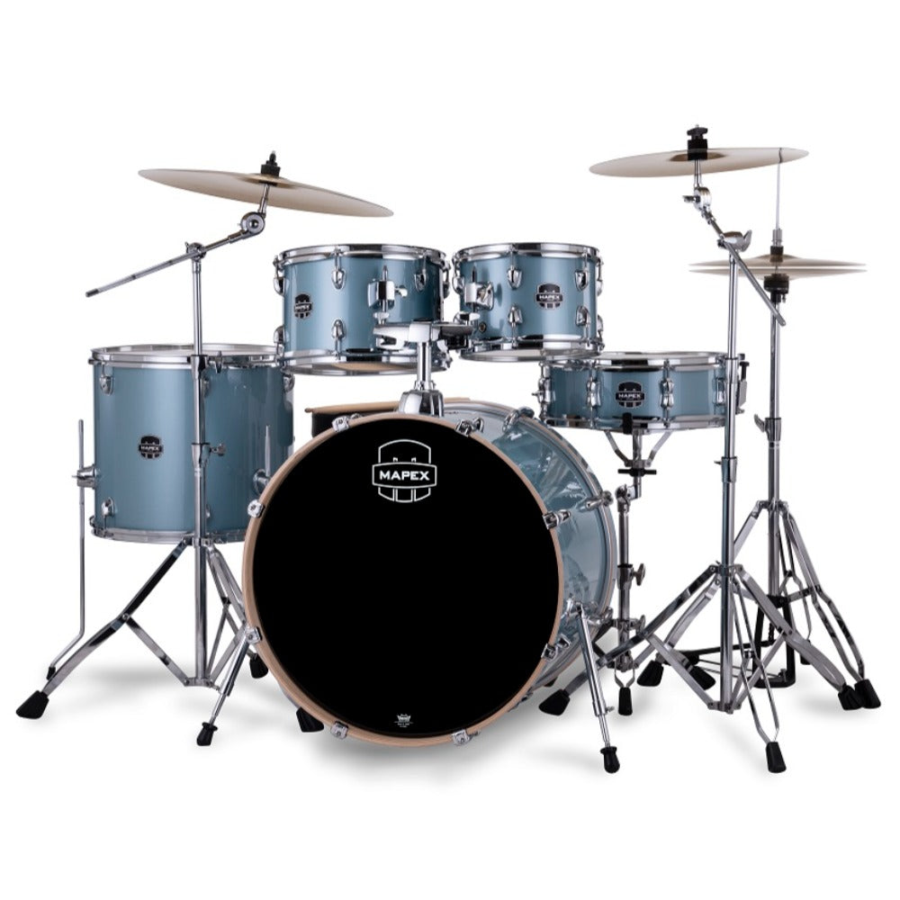 Mapex Acoustic Drum Kits Mapex Venus 5 Piece Acoustic Drum Set with Hardware & Throne