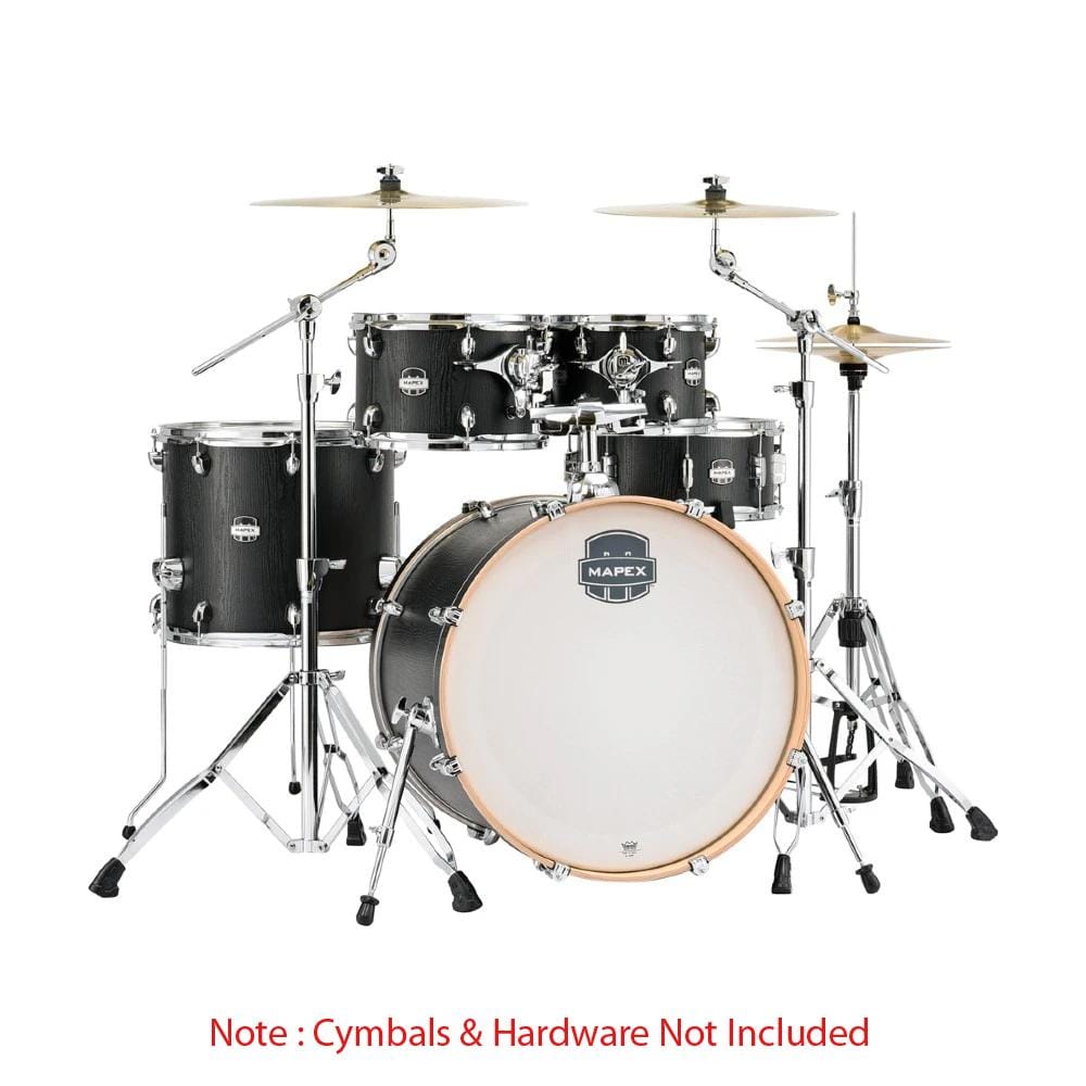 mapex acoustic drum kits nightwood mapex ma529sfkw mars series 5 pcs hybrid drum shell pack    #color_nightwood