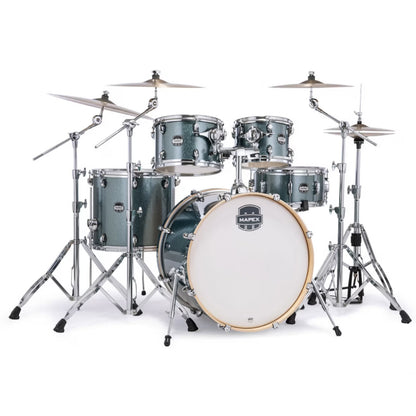 Mapex Acoustic Drum Kits Twilight Sparkle Mapex MA528SFMI Mars Birch 5 Piece Hybrid Shell Pack Drum Set