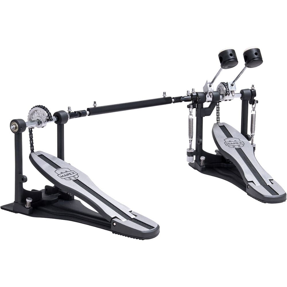 Mapex Drum Pedals Black Mapex P410TW 400 Series Single Chain Drive with Duo-Tone Beater Bass Drum Pedal