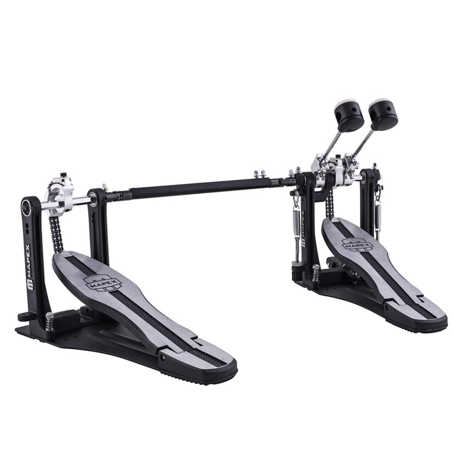 Mapex Drum Pedals Silver Mapex  P600TW  Mars Series Double Chain Double Bass Pedal