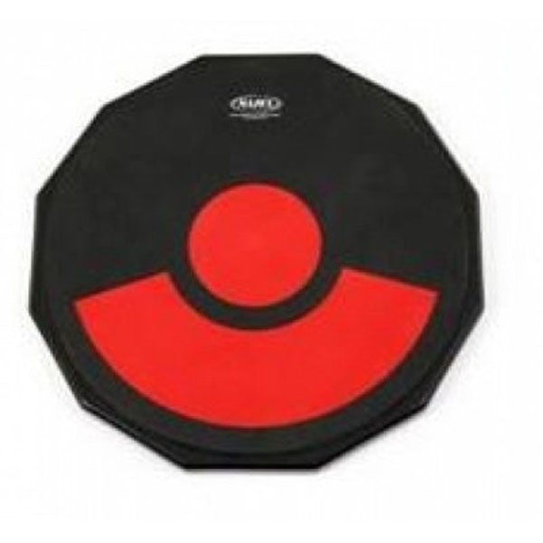 mapex practice pads & devices mapex ma-pd12 (prpd-12) 12inch practice pad multi-hardness