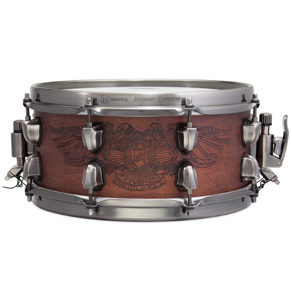 Mapex Snare Drums Mapex BPMW255LWH 12x5.5 Inch Black Panther Warbird Chris Adler Snare Drum